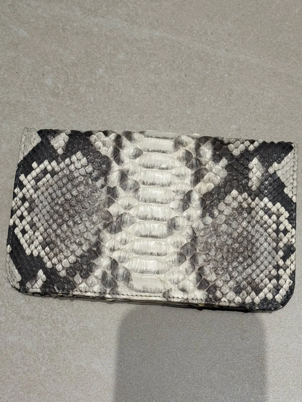 Hunting Season Natural Python Clutch - Picture 5 of 5